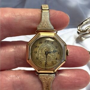 Antique Bulova ‘Lady Maxim’ 14KGF Ladies Watch